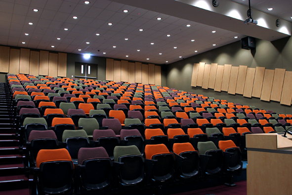 The tiered Gorman lecture theatre